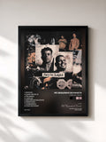 #noir Tableau de l'album Fora da Lógica de MC Neguinho do Kaxeta, cadre noir, imprimé et encadré en France