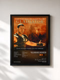#noir More Music From The Motion Picture "Gladiator" di The Lyndhurst Orchestra in stampa incorniciata, cornice nera, stampata e incorniciata in Francia