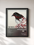 #noir Tableau de l'album Transatlanticism Demos de Death Cab for Cutie, cadre noir, imprimé et encadré en France
