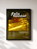 #noir ¡Feliz Navidad! Canciones di Navidad Relajantes para Celebrar con tu Familia de Canciones De Navidad in stampa incorniciata, cornice nera, stampata e incorniciata in Francia