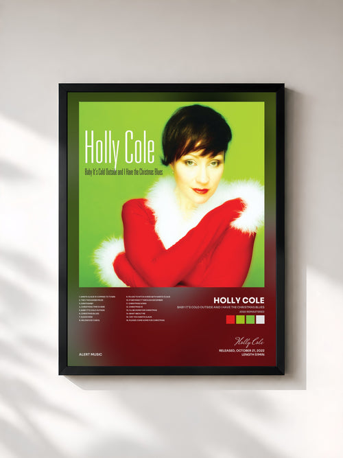 Holly Cole · Baby It's Cold Outside And I Have The Christmas Blues (2022 Remastered) — Affiche encadrée