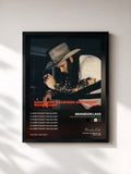 #noir Tableau de l'album Hard Fought Hallelujah: Heavyweight Edition de Brandon Lake, cadre noir, imprimé et encadré en France