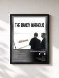 #noir Tableau de l'album ROCKMAKER de The Dandy Warhols, cadre noir, imprimé et encadré en France