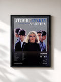 #noir Tableau de l'album Atomic/Atomix de Blondie, cadre noir, imprimé et encadré en France