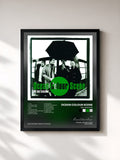 #noir Tableau de l'album BBC Sessions de Ocean Colour Scene, cadre noir, imprimé et encadré en France