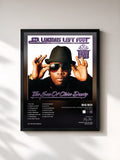 #noir Tableau de l'album Sir Lucious Left Foot...The Son Of Chico Dusty (Edited Version) de Big Boi, cadre noir, imprimé et encadré en France