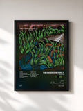 #noir Hollow by The Handsome Family as a framed art print, black frame, printed and framed in France