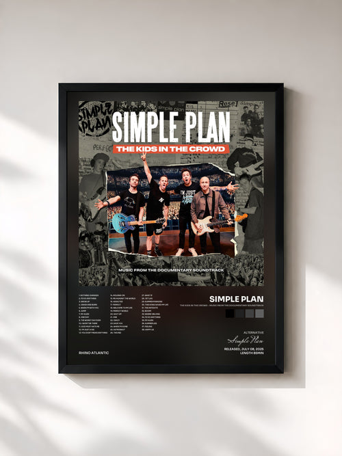 Simple Plan · The Kids In The Crowd - Music From The Documentary Soundtrack — Framed art print
