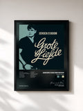 #noir Tableau de l'album Grote Liefde de Jeroen van der Boom, cadre noir, imprimé et encadré en France