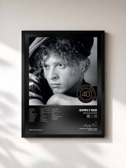 Simply Red · Recollections — Stampa incorniciata