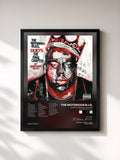 #noir Tableau de l'album Duets: The Final Chapter (20th Anniversary Deluxe) de The Notorious B.I.G., cadre noir, imprimé et encadré en France