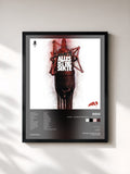 #noir A.I.D.S. - Alles ist die Sekte - Album Nr. 3 di Sido in stampa incorniciata, cornice nera, stampata e incorniciata in Francia