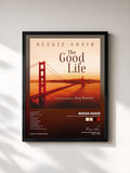 #noir Tableau de l'album The Good Life: A Jazz Piano Tribute To Tony Bennett de Beegie Adair, cadre noir, imprimé et encadré en France