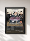 #noir Tableau de l'album Tributo al Mas Grande Chalino Sanchez, Vol. 1 de Los Buitres De Culiacan Sinaloa, cadre noir, imprimé et encadré en France