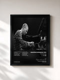 #noir Tableau de l'album Intromotion de Esbjörn Svensson Trio, cadre noir, imprimé et encadré en France
