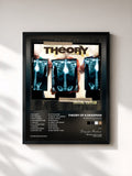 #noir Tableau de l'album Scars & Souvenirs (Special Edition) de Theory of a Deadman, cadre noir, imprimé et encadré en France