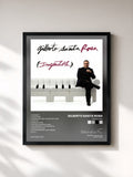 #noir Tableau de l'album Irrepetible de Gilberto Santa Rosa, cadre noir, imprimé et encadré en France