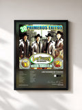 #noir Tableau de l'album 30 Primeros Exitos de Los Tucanes De Tijuana, cadre noir, imprimé et encadré en France