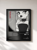 #noir Tableau de l'album Winter Special Digital Single Album ′Cinderella′ de Seori, cadre noir, imprimé et encadré en France