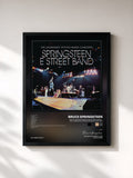 #noir Bruce Springsteen & The E Street Band - The Legendary 1979 No Nukes Concerts by Bruce Springsteen as a framed art print, black frame, printed and framed in France