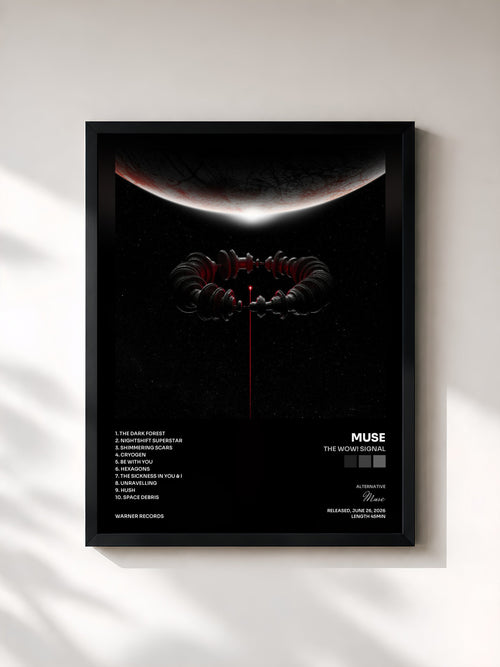 Muse · The Wow! Signal — Lámina enmarcada