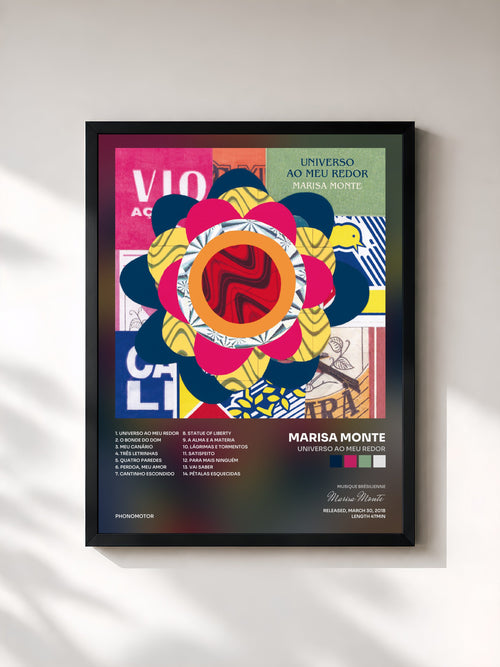 Marisa Monte · Universo Ao Meu Redor — Affiche encadrée