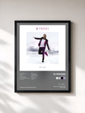 #noir My Way di M. Pokora in stampa incorniciata, cornice nera, stampata e incorniciata in Francia
