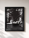 #noir Tableau de l'album The Raven de Lou Reed, cadre noir, imprimé et encadré en France