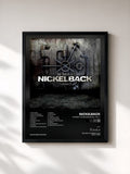 #noir Tableau de l'album The Best of Nickelback, Vol. 1 de Nickelback, cadre noir, imprimé et encadré en France