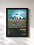 #noir Tableau de l'album Mind Games de John Lennon, cadre noir, imprimé et encadré en France