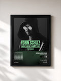 #noir Unforgettable (The Remixes) von Robin Schulz als gerahmter Kunstdruck, schwarzer Rahmen, gedruckt und gerahmt in Frankreich