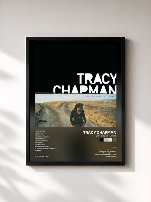 Tracy Chapman · Our Bright Future — Gerahmter Kunstdruck