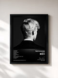 #noir Tableau de l'album Bloom de Troye Sivan, cadre noir, imprimé et encadré en France