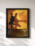 #noir Tableau de l'album Shangri La de Jake Bugg, cadre noir, imprimé et encadré en France