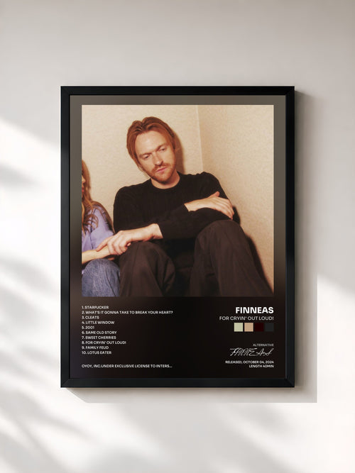 FINNEAS · For Cryin' Out Loud! — Affiche encadrée