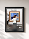 #noir Lukas Graham (Blue Album) de Lukas Graham en lámina enmarcada, marco negro, impresa y enmarcada en Francia