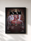 #noir Lateralus by TOOL as a framed art print, black frame, printed and framed in France