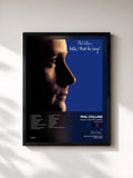 #noir Hello, I Must Be Going! (Deluxe Edition) di Phil Collins in stampa incorniciata, cornice nera, stampata e incorniciata in Francia