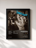 #noir Screaming Life/Fopp de Soundgarden en lámina enmarcada, marco negro, impresa y enmarcada en Francia