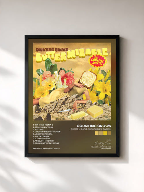 Counting Crows · Butter Miracle, The Complete Sweets! — Gerahmter Kunstdruck