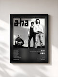 #noir East of the Sun, West of the Moon by a-ha as a framed art print, black frame, printed and framed in France