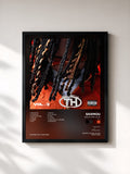 #noir Nous C’est la TH (Vol. 3) by Saamou as a framed art print, black frame, printed and framed in France