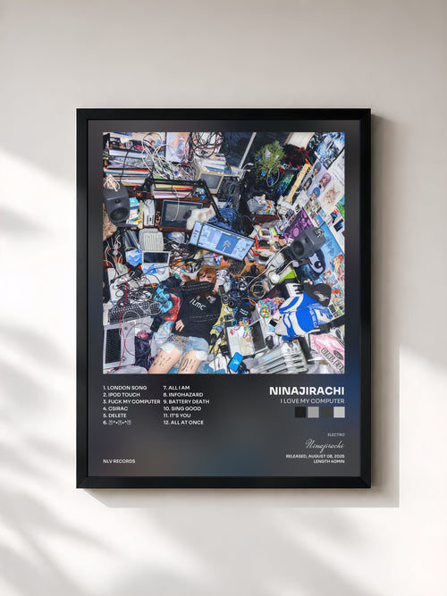 Ninajirachi · I Love My Computer — Gerahmter Kunstdruck