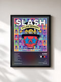 #noir Living the Dream von Slash als gerahmter Kunstdruck, schwarzer Rahmen, gedruckt und gerahmt in Frankreich