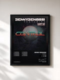 #noir Control (feat. Gary Go) di Benny Benassi in stampa incorniciata, cornice nera, stampata e incorniciata in Francia