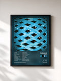 #noir Tommy by The Who as a framed art print, black frame, printed and framed in France