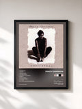 #noir Tableau de l'album Crossroads de Tracy Chapman, cadre noir, imprimé et encadré en France