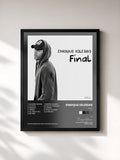 #noir Tableau de l'album FINAL (Vol.1) de Enrique Iglesias, cadre noir, imprimé et encadré en France