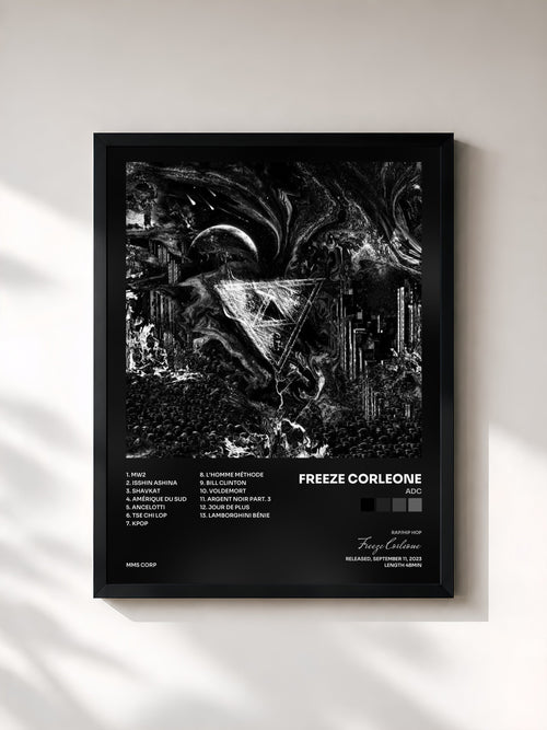 Freeze Corleone · ADC — Lámina enmarcada