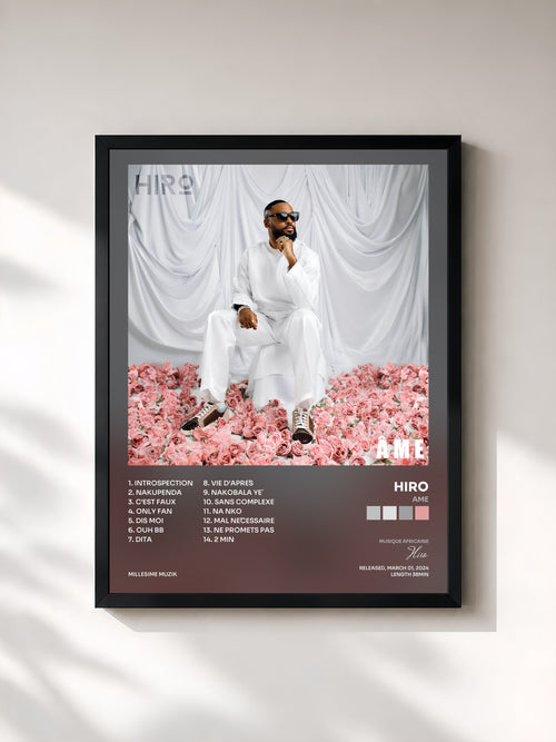Hiro · Ame — Framed art print